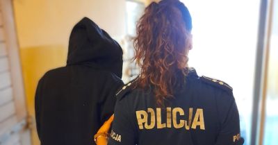 Policjanci z Kościerzyny zatrzymali włamywaczkę - sprawcy grozi do 10 lat więzienia